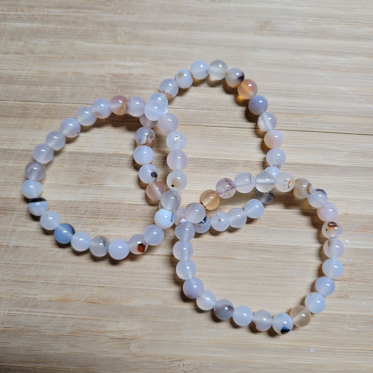 White Agate Bracelet