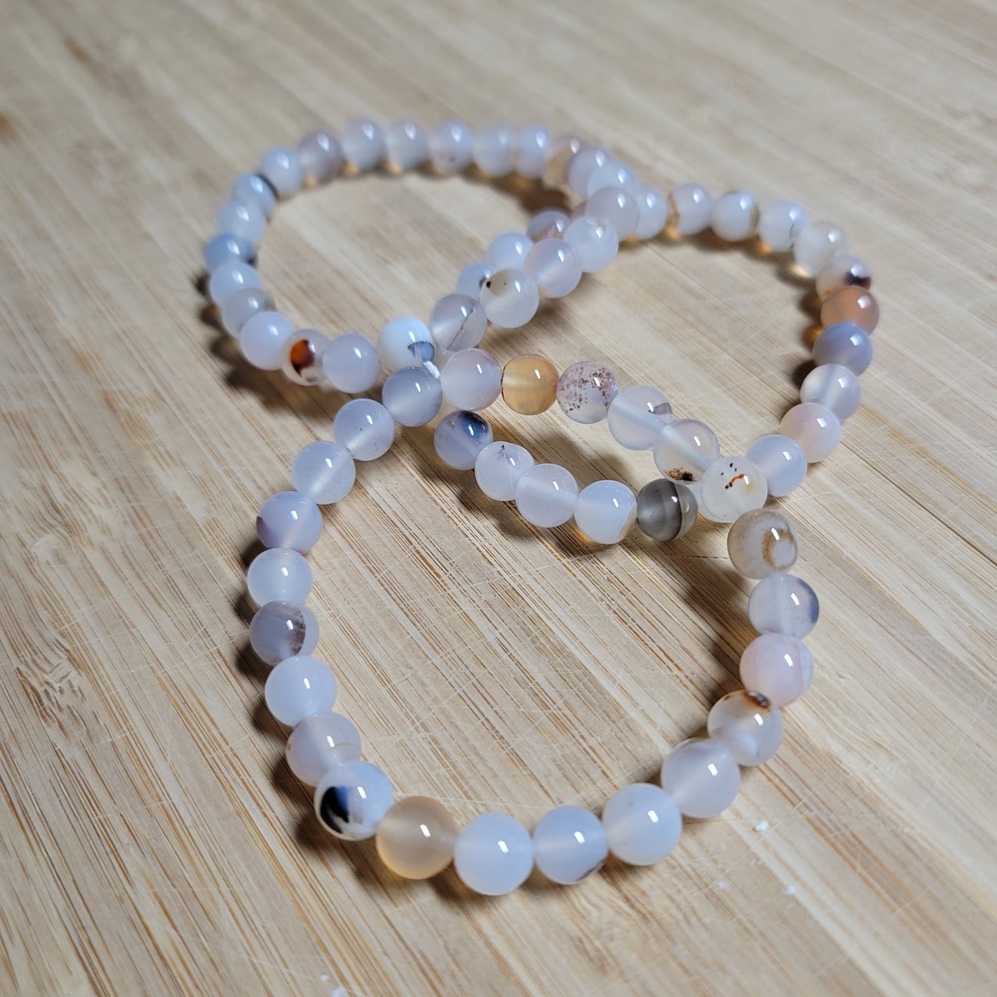White Agate Bracelet