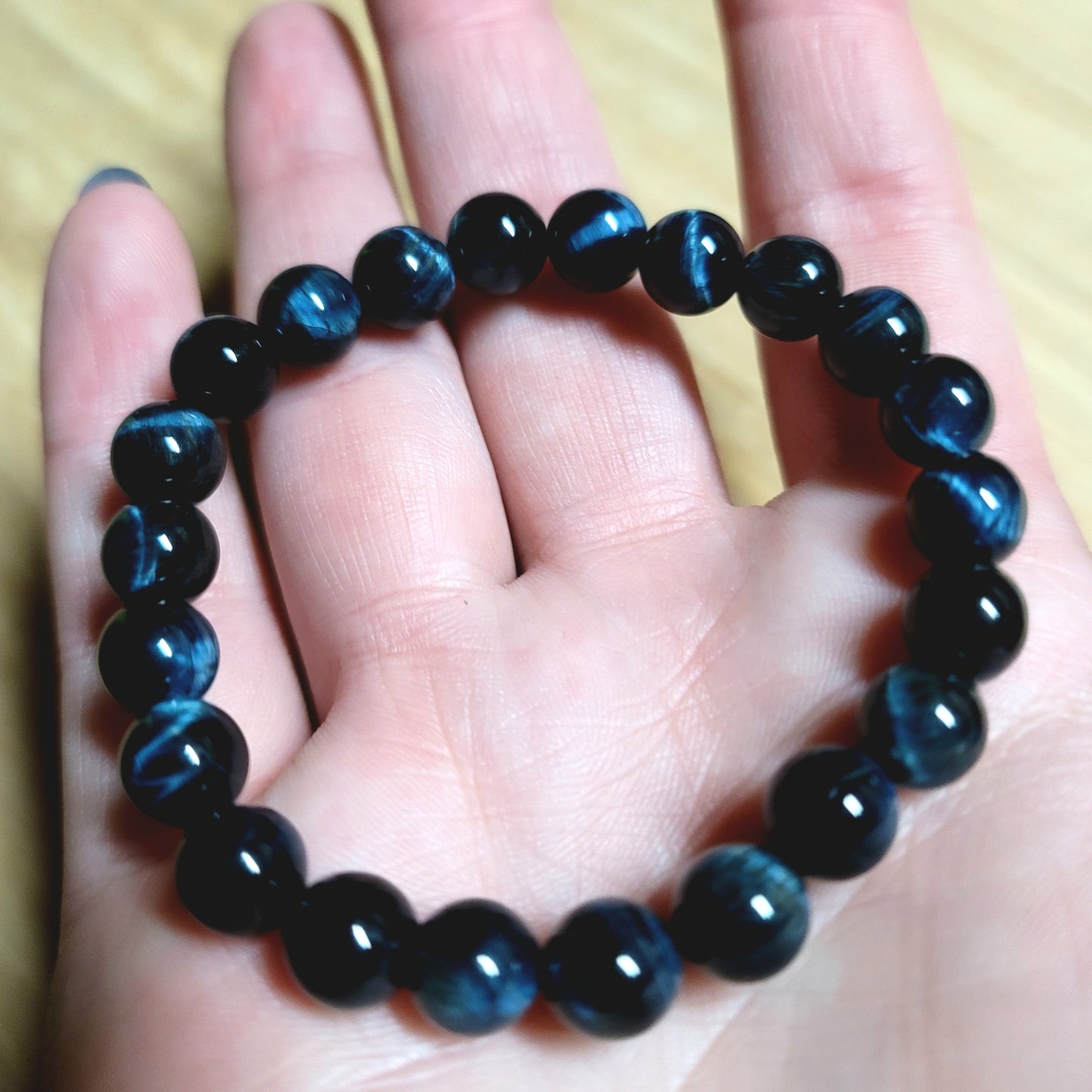 Blue Tiger's Eye Bracelet