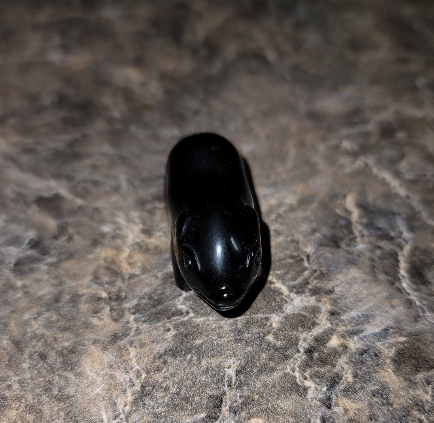 Black Obsidian Pig