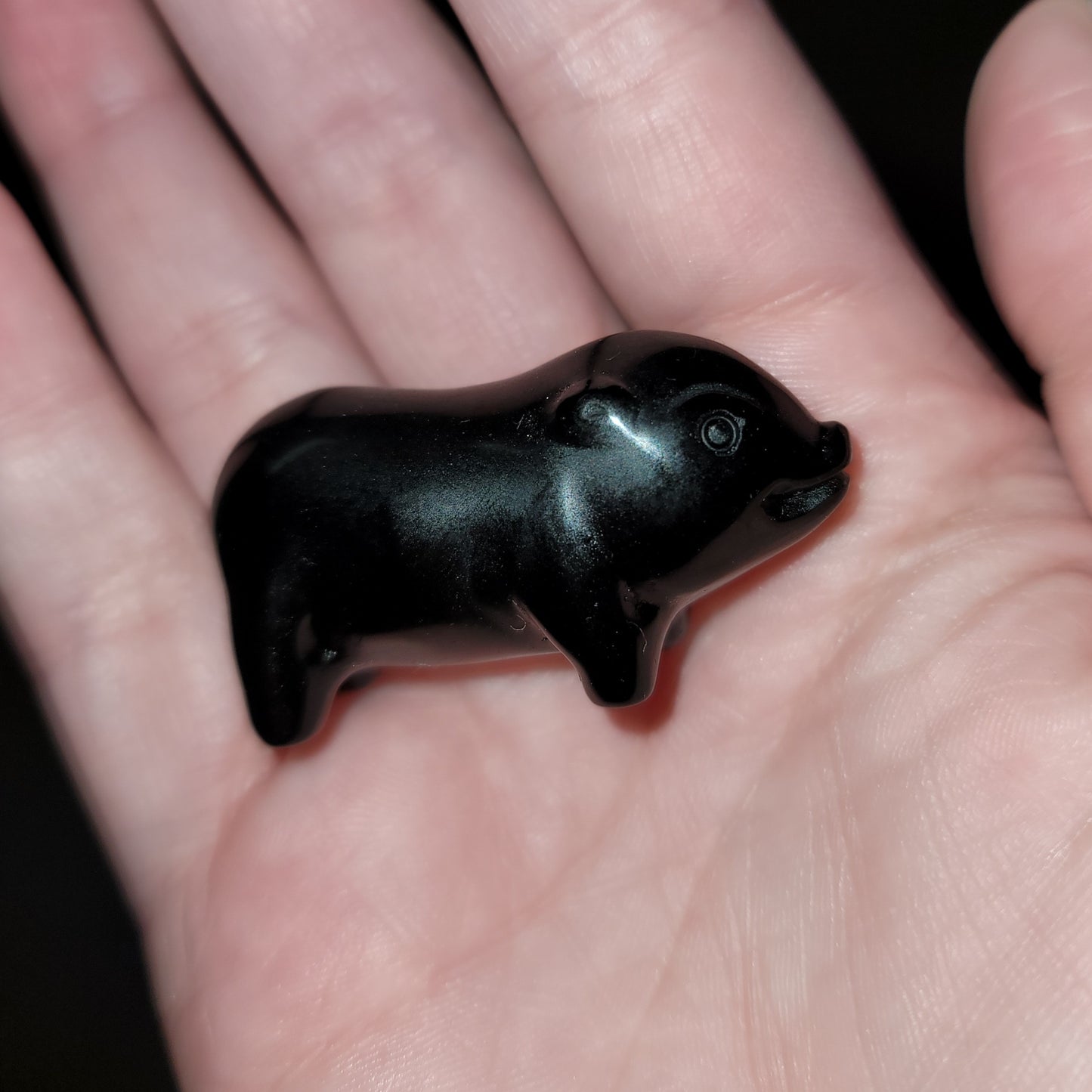 Black Obsidian Pig