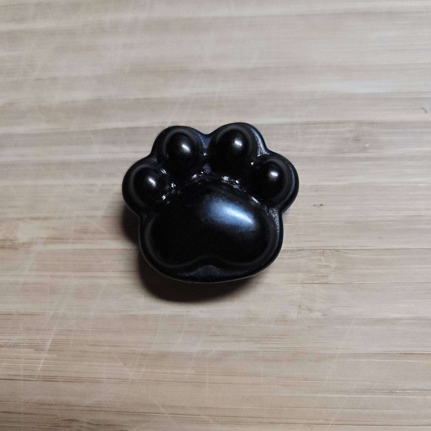 Black Obsidian Small Pawprint