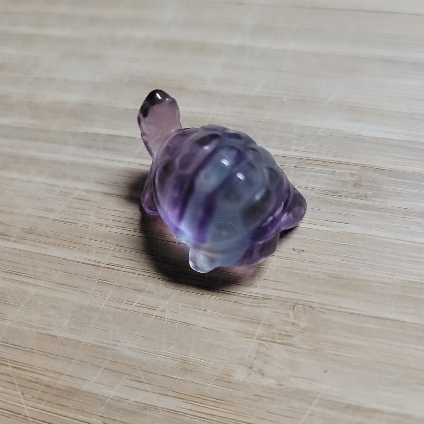 Rainbow Fluorite Small Turtle