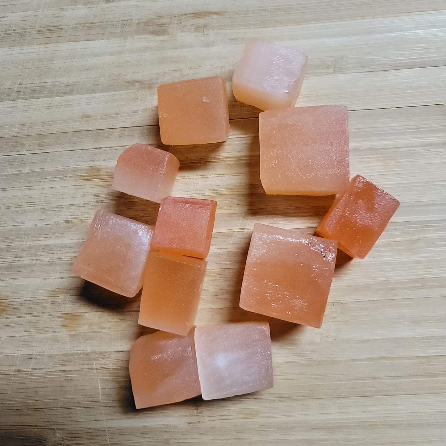 Orange Selenite Cubes