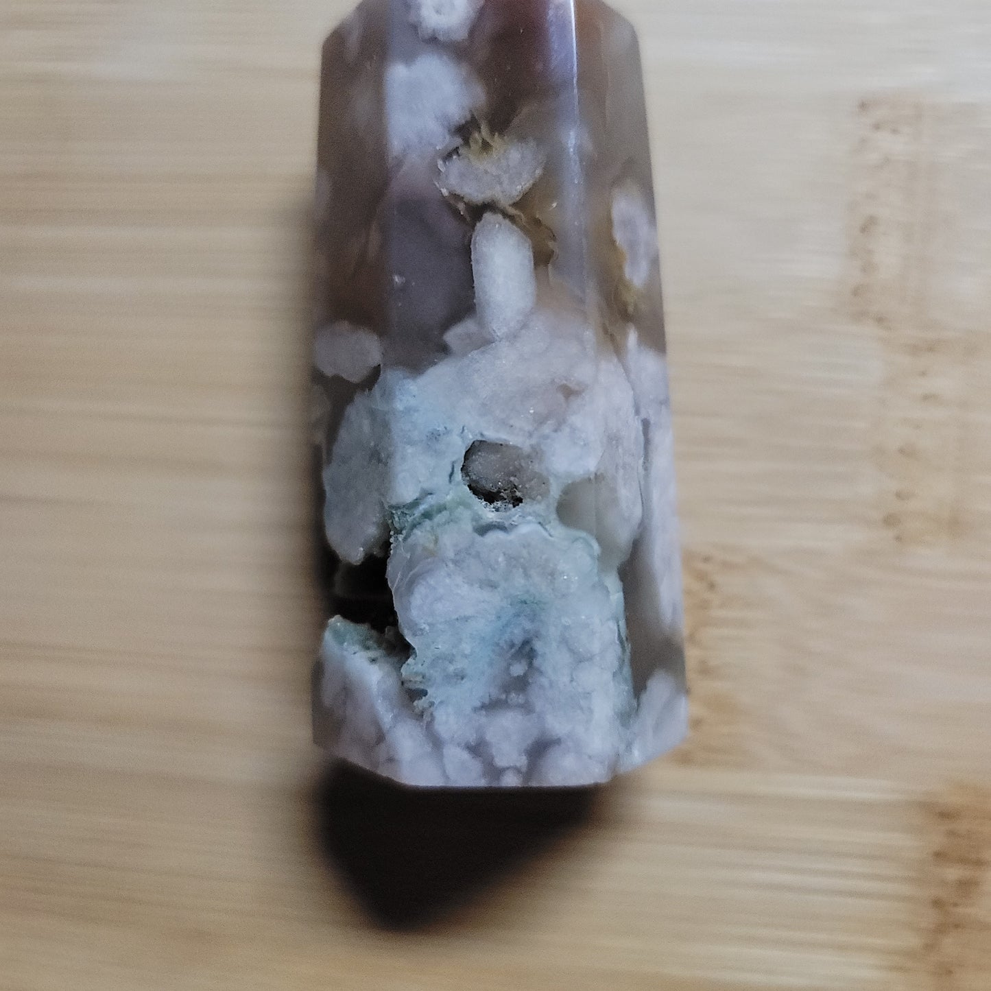 Druzy Flower Agate Tower