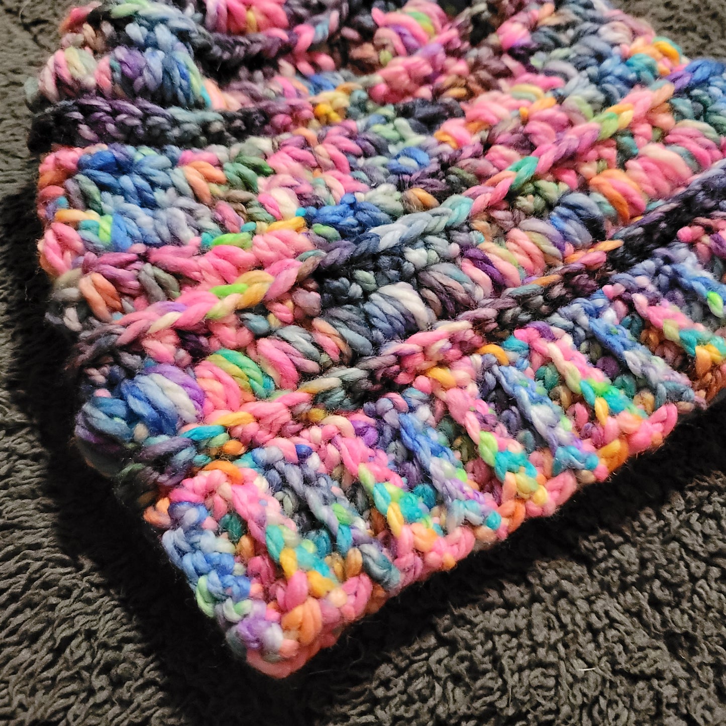 Adult Rainbow Madison Beanie