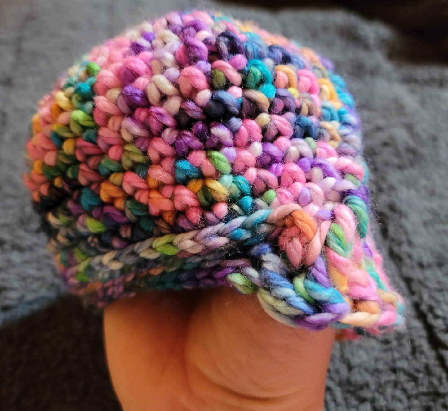 Newborn Brimmed Beanie