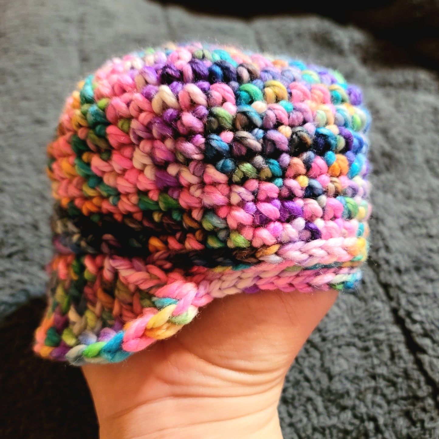 Newborn Brimmed Beanie