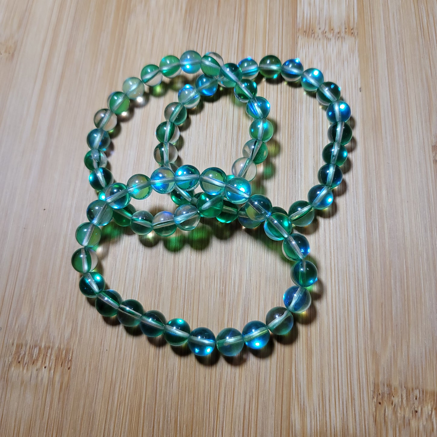 Green Aura Quartz Bracelet
