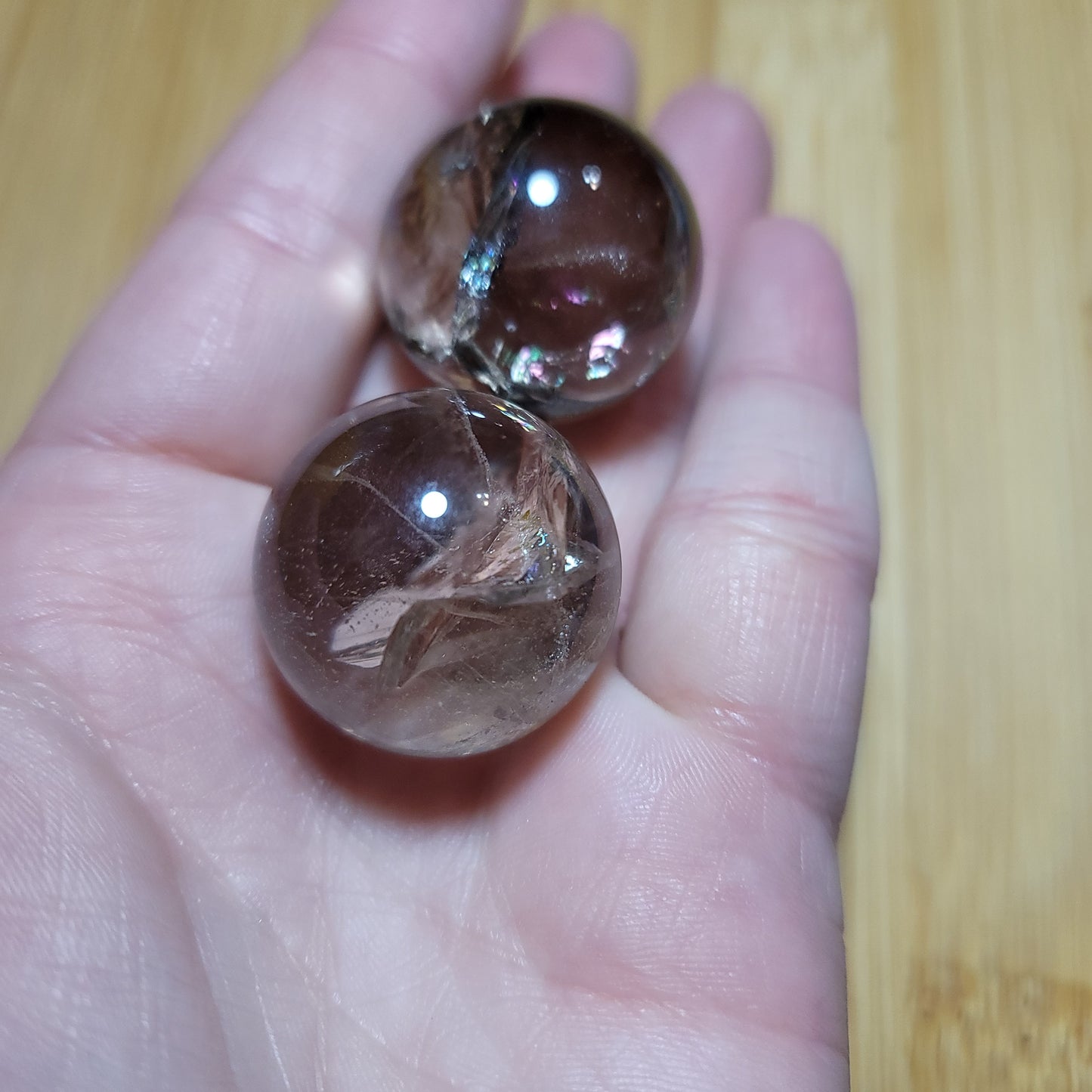Medium Smoky Quartz Spheres