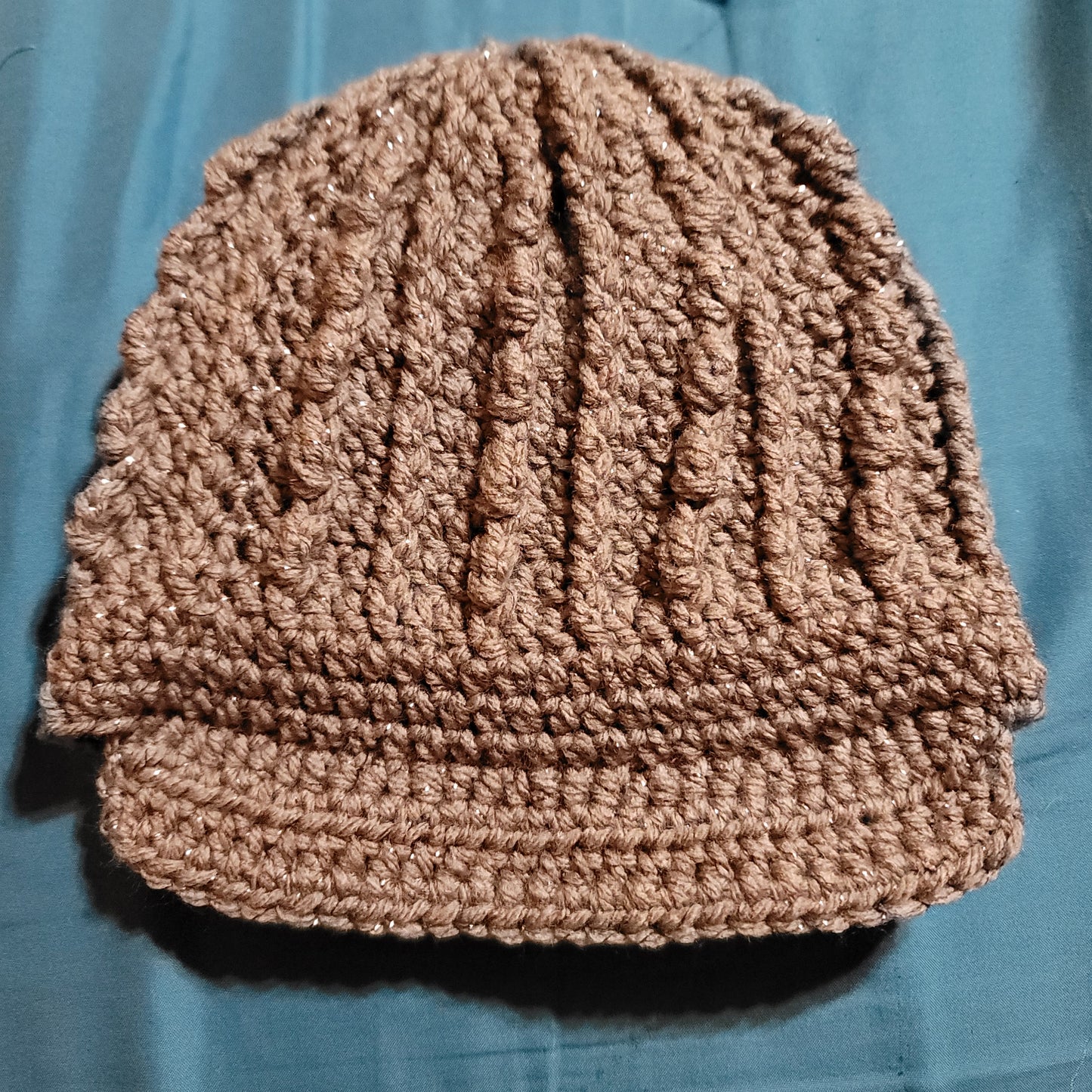 Teen Gray Sparkle Hollywood Hat
