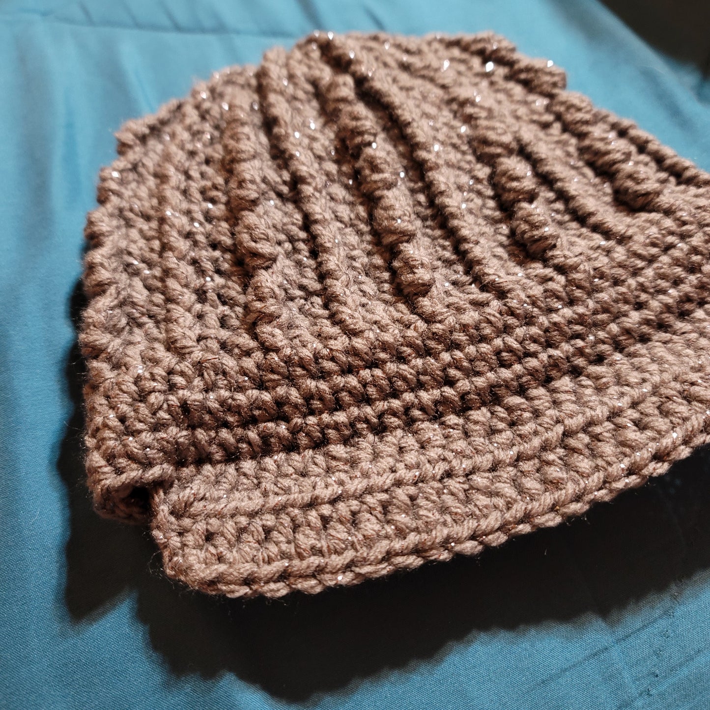 Teen Gray Sparkle Hollywood Hat