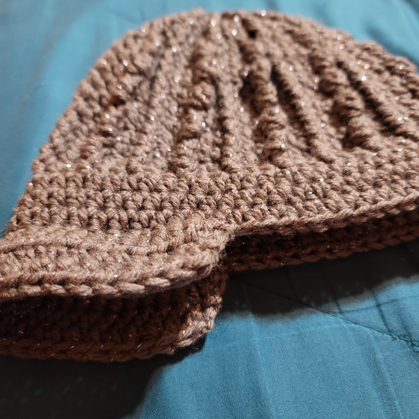 Teen Gray Sparkle Hollywood Hat