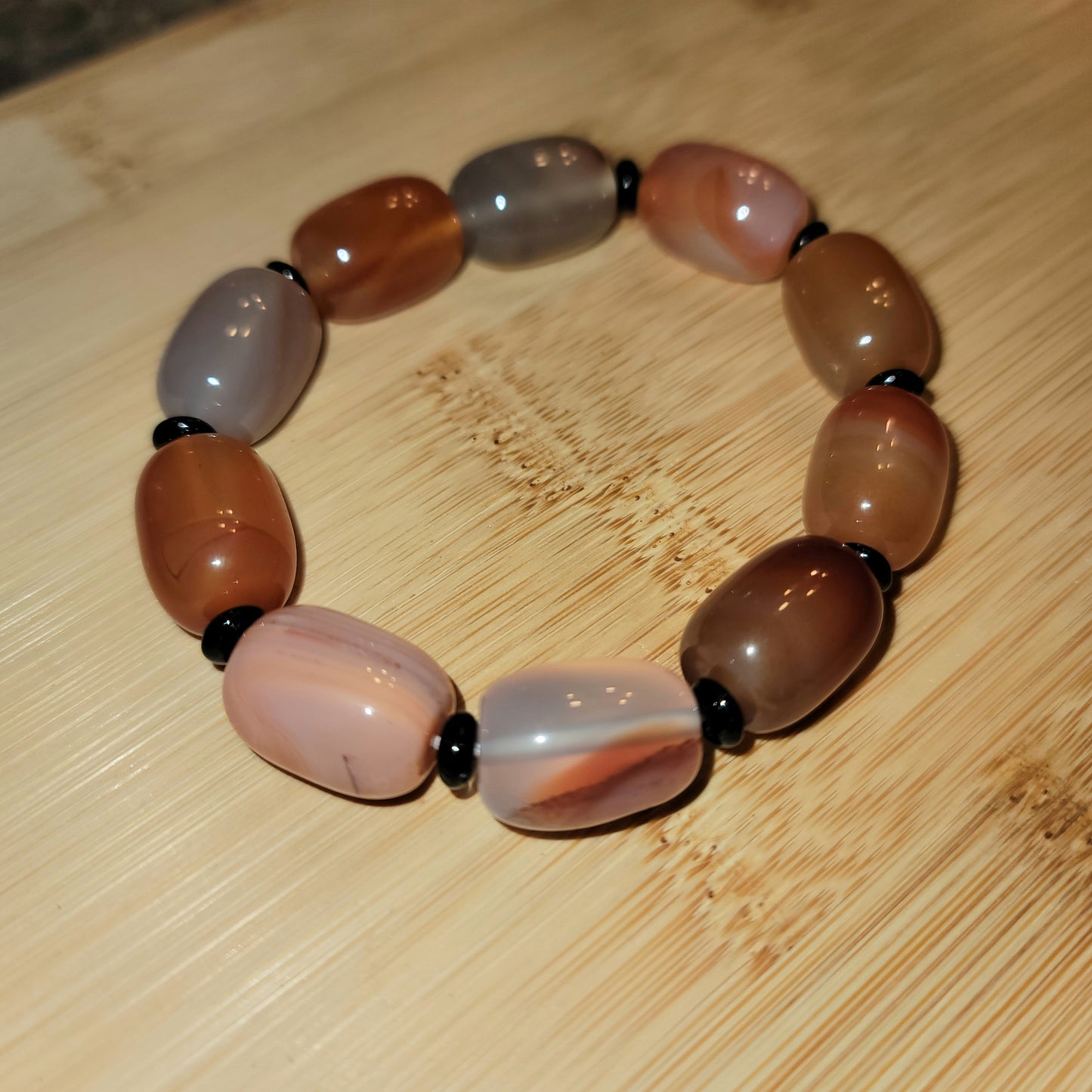 Chunky Carnelian Bracelet