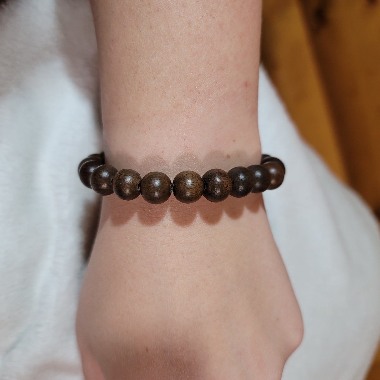 Graywood Bead Bracelet