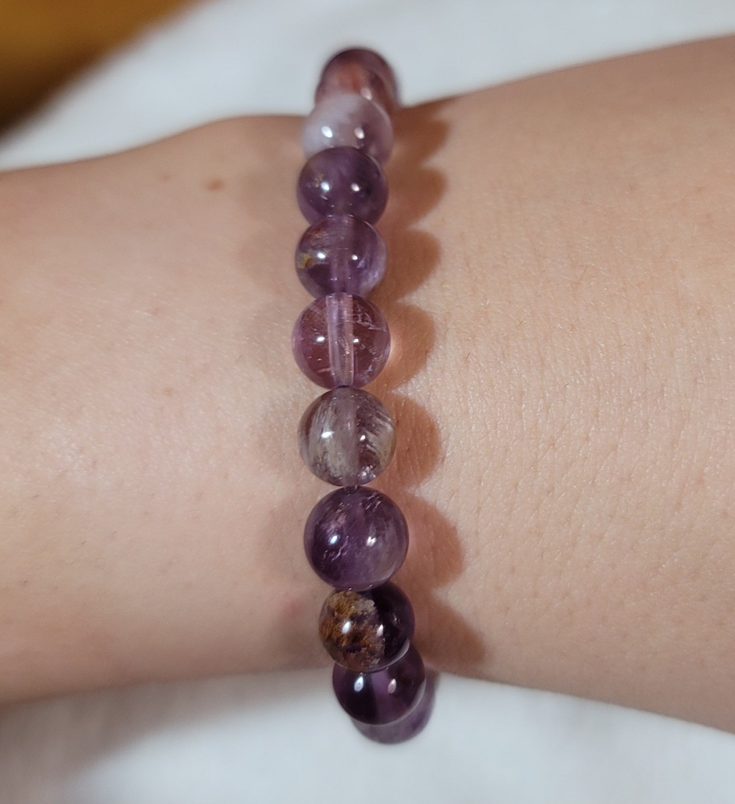 Purple Garden Quartz Bracelet