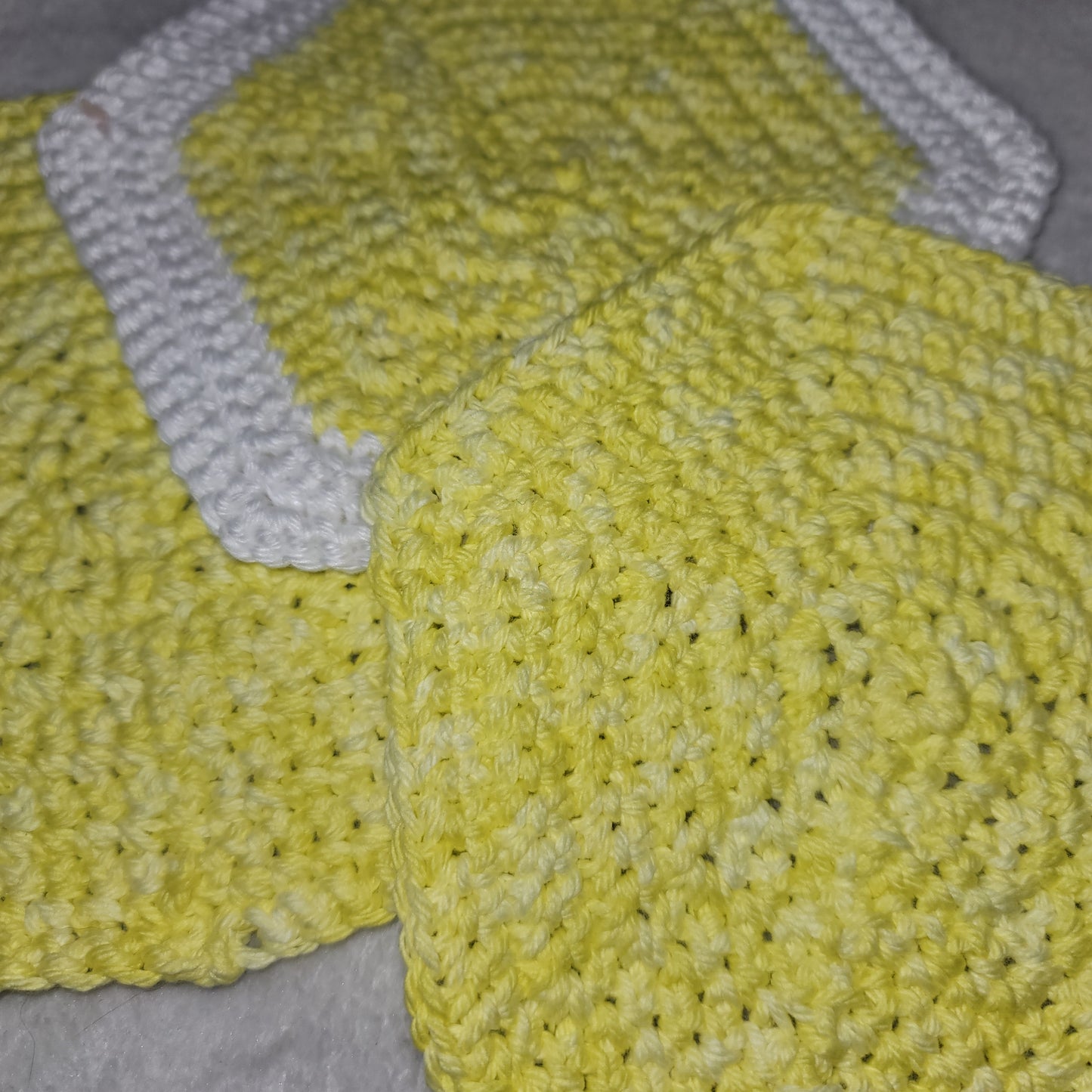 Hexagon Dishcloth Trio