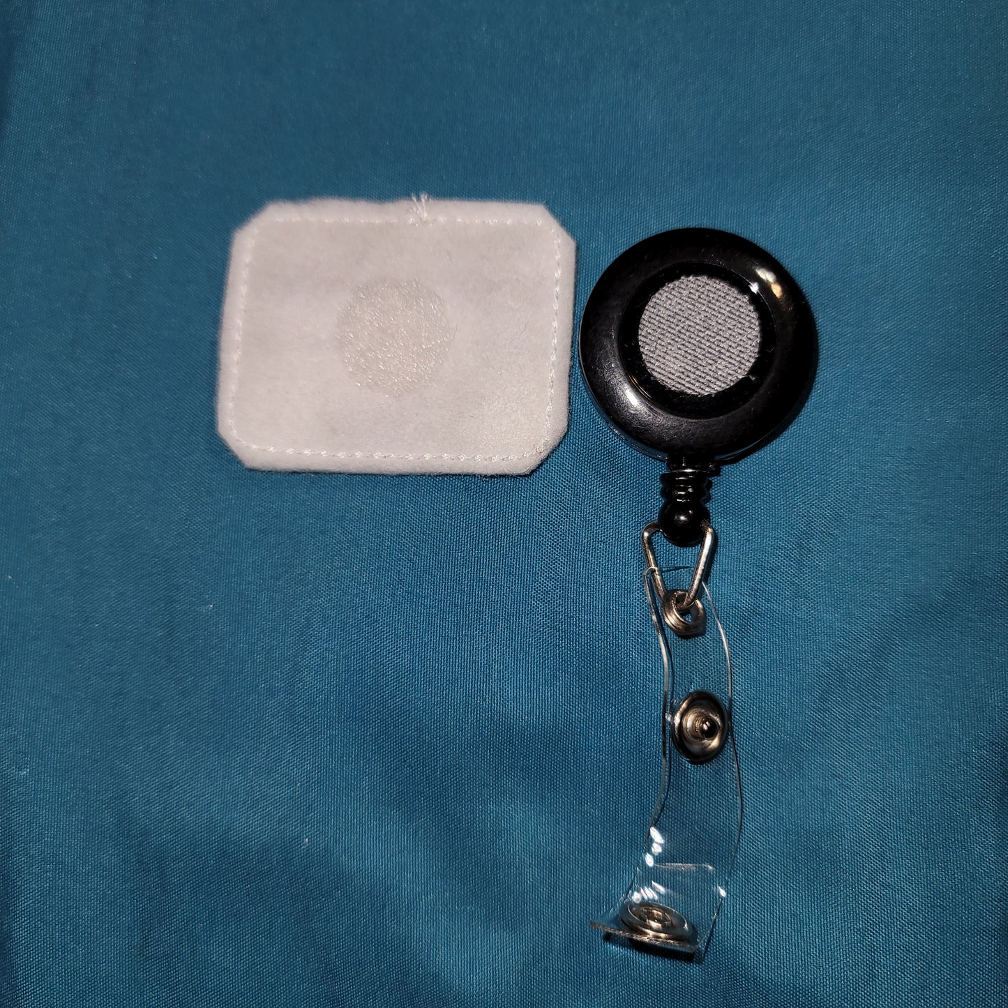 Embroidered Boo Boo Crew Badge Reel