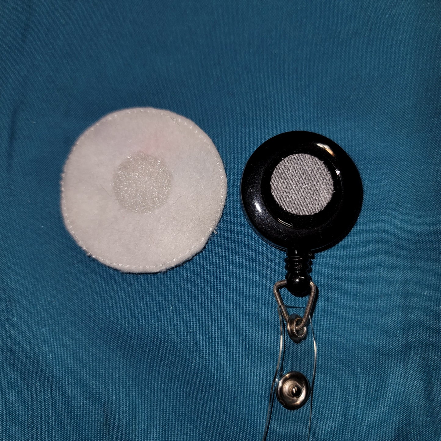 Embroidered Transplant Nurse Badge Reel