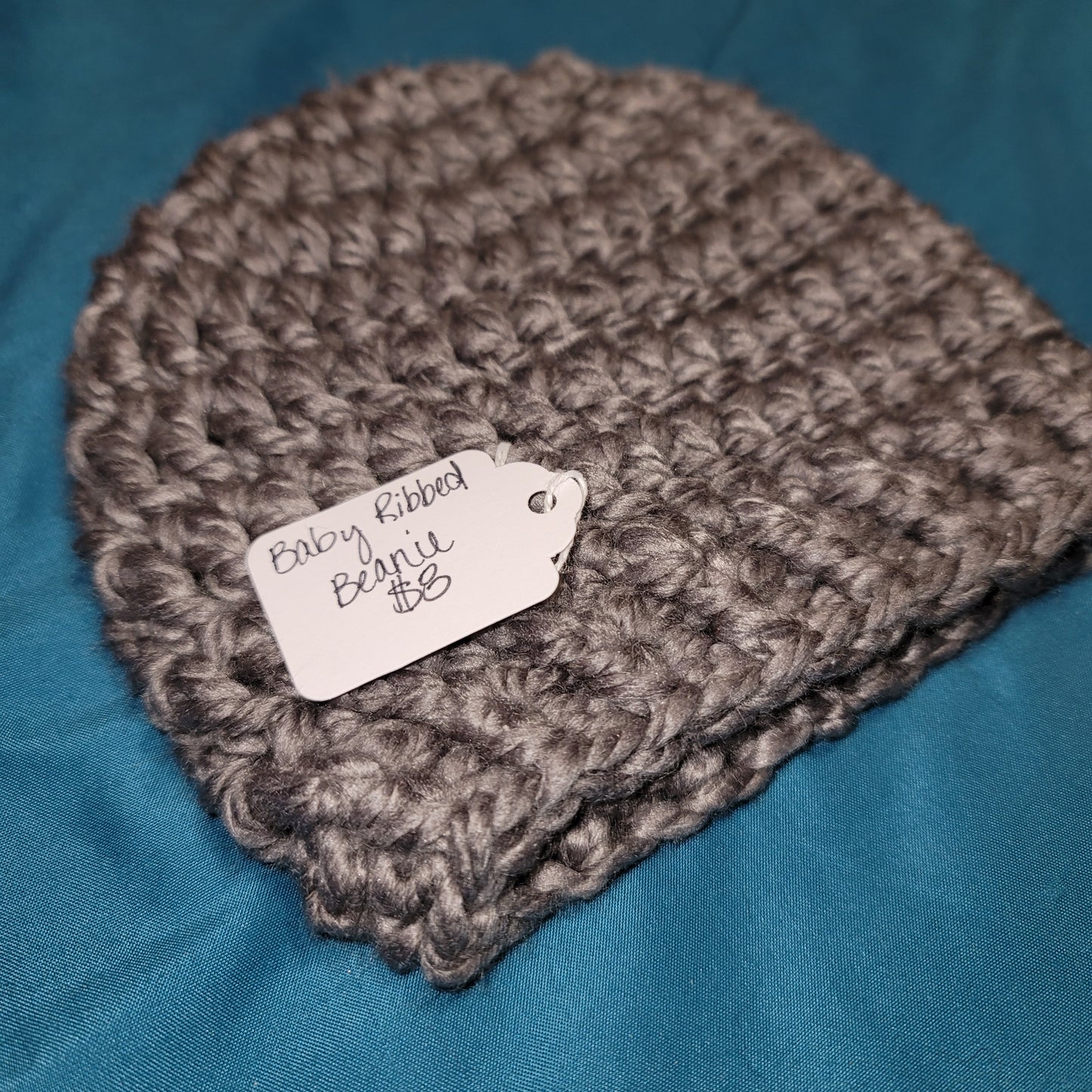 Baby Ribbed Basic Beanie 0-6 Months