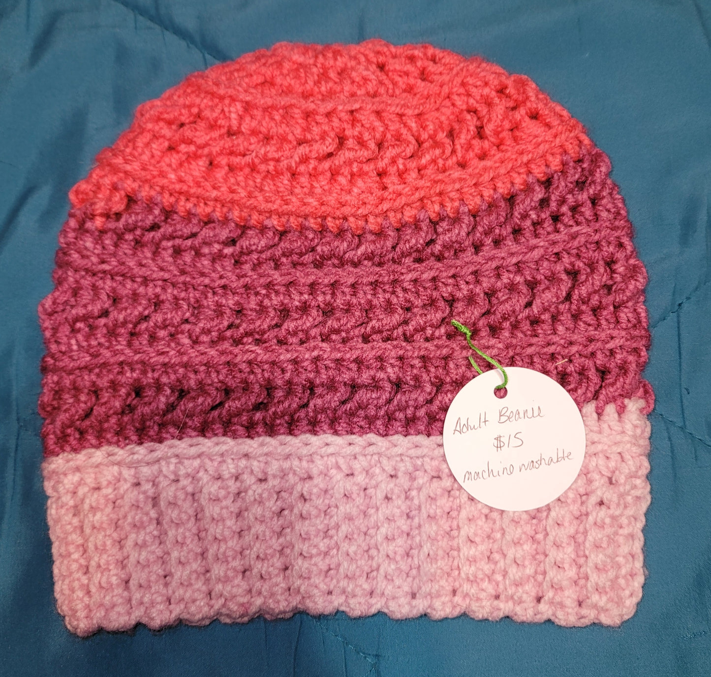 Adult Pink Tones Beanie