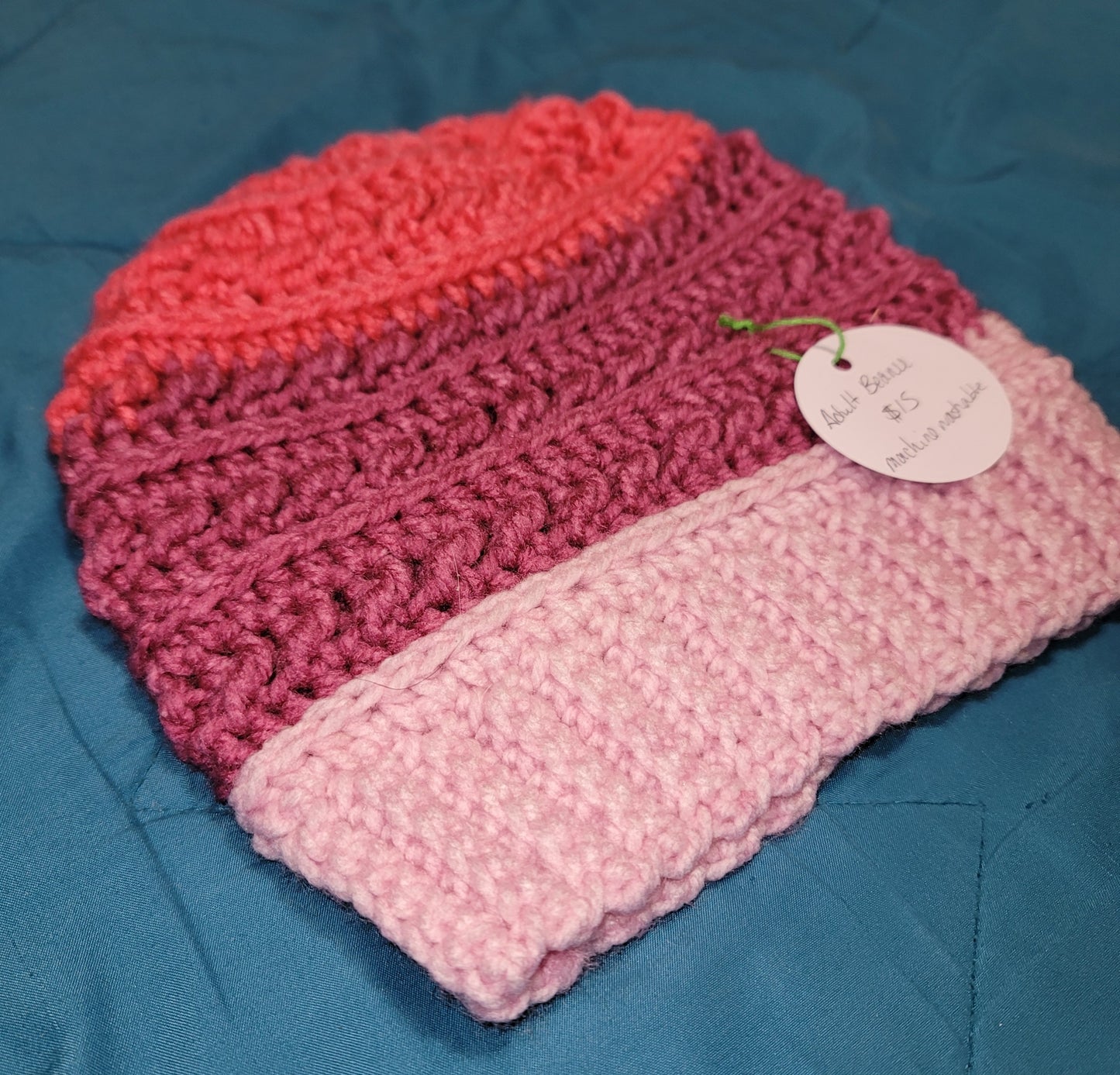 Adult Pink Tones Beanie