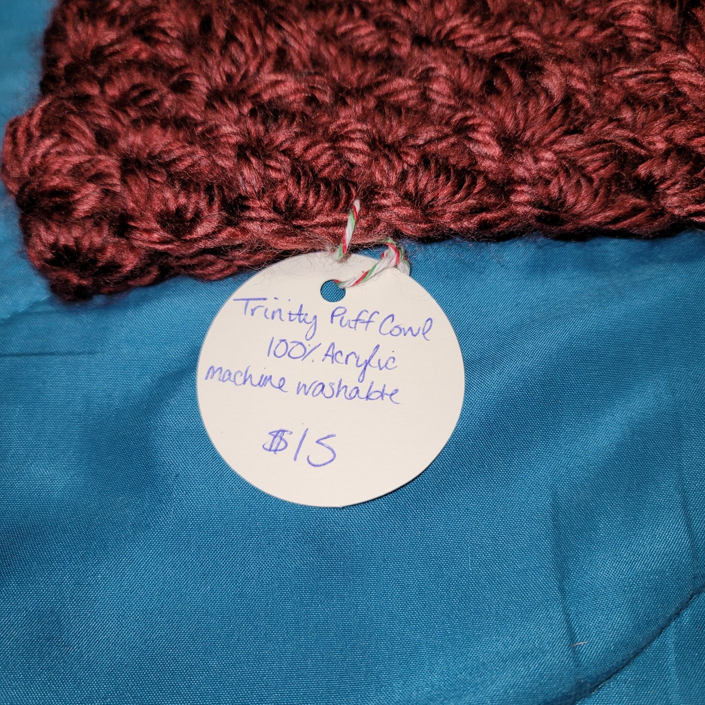 Trinity Puff Stitch Cowl
