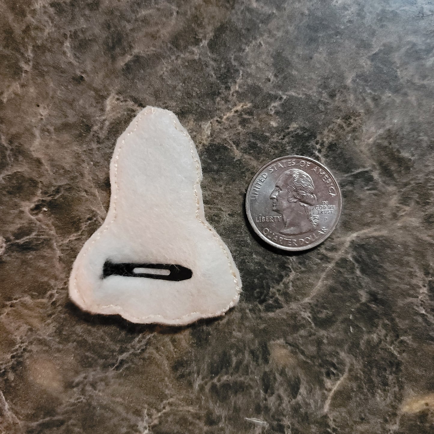 Princess Belle Feltie Snap Clip