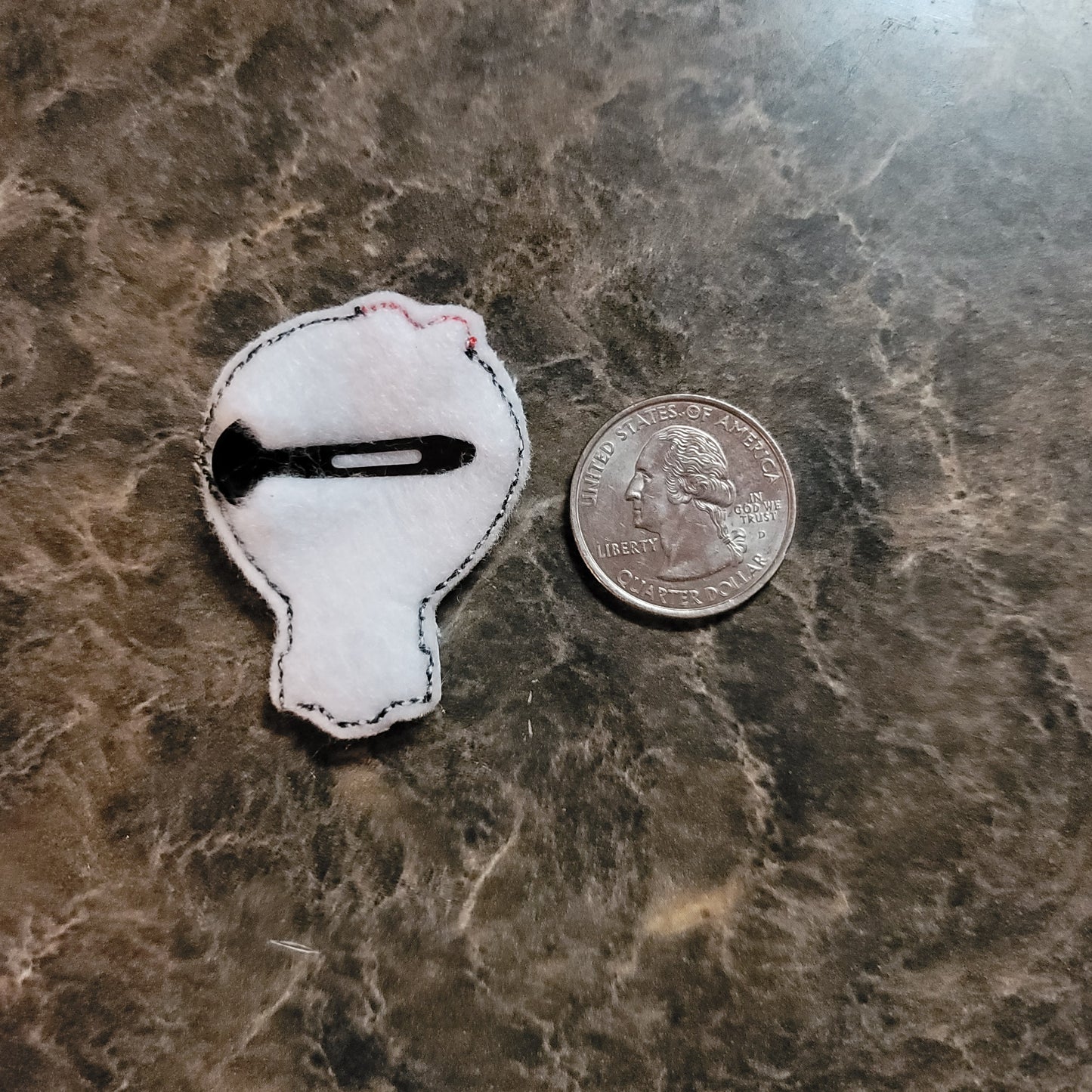 Lightbulb Feltie Snap Clip