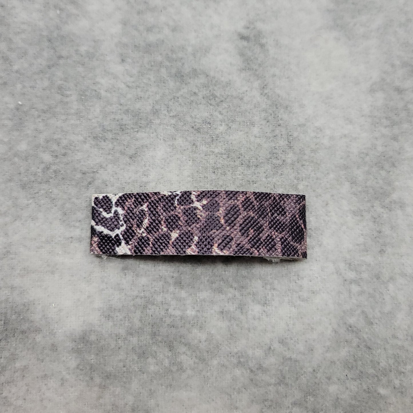Cheetah Print Snap Clip