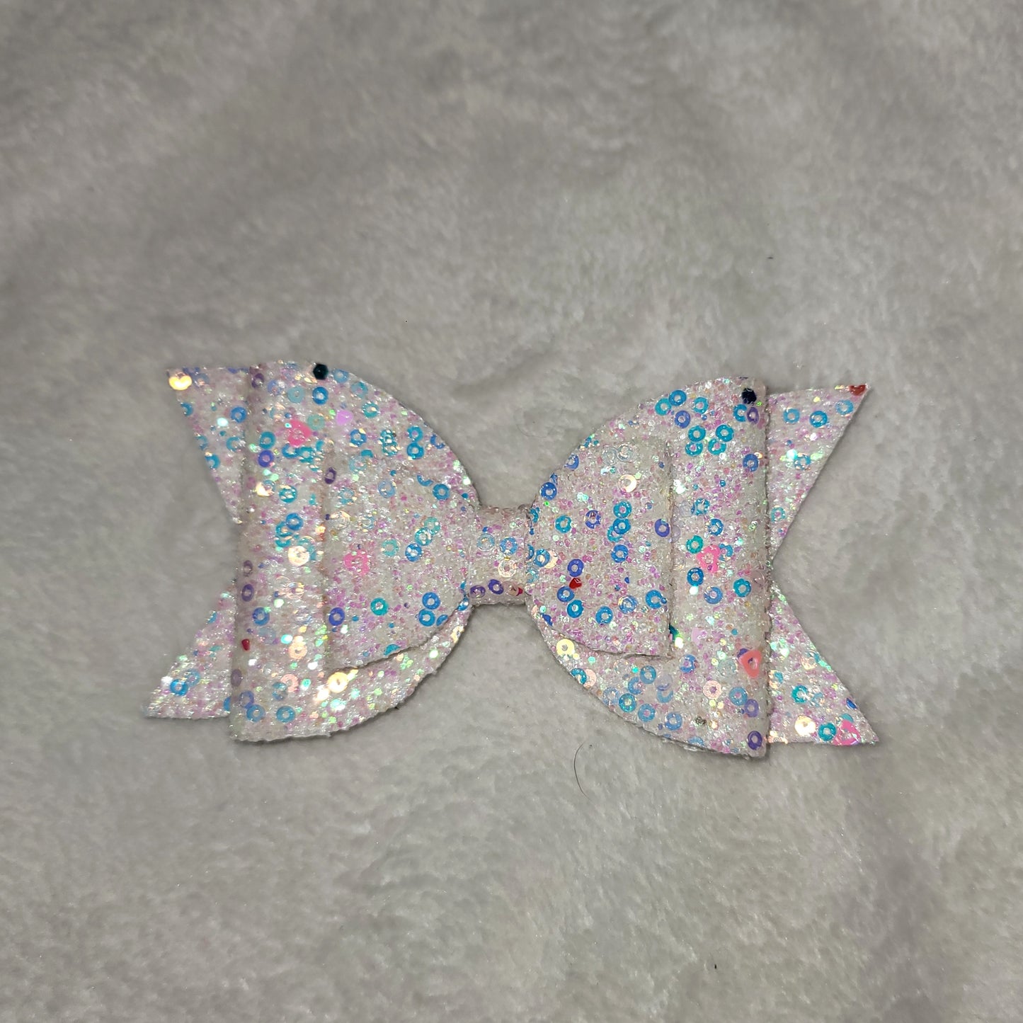 Irridescent Glitter Bow