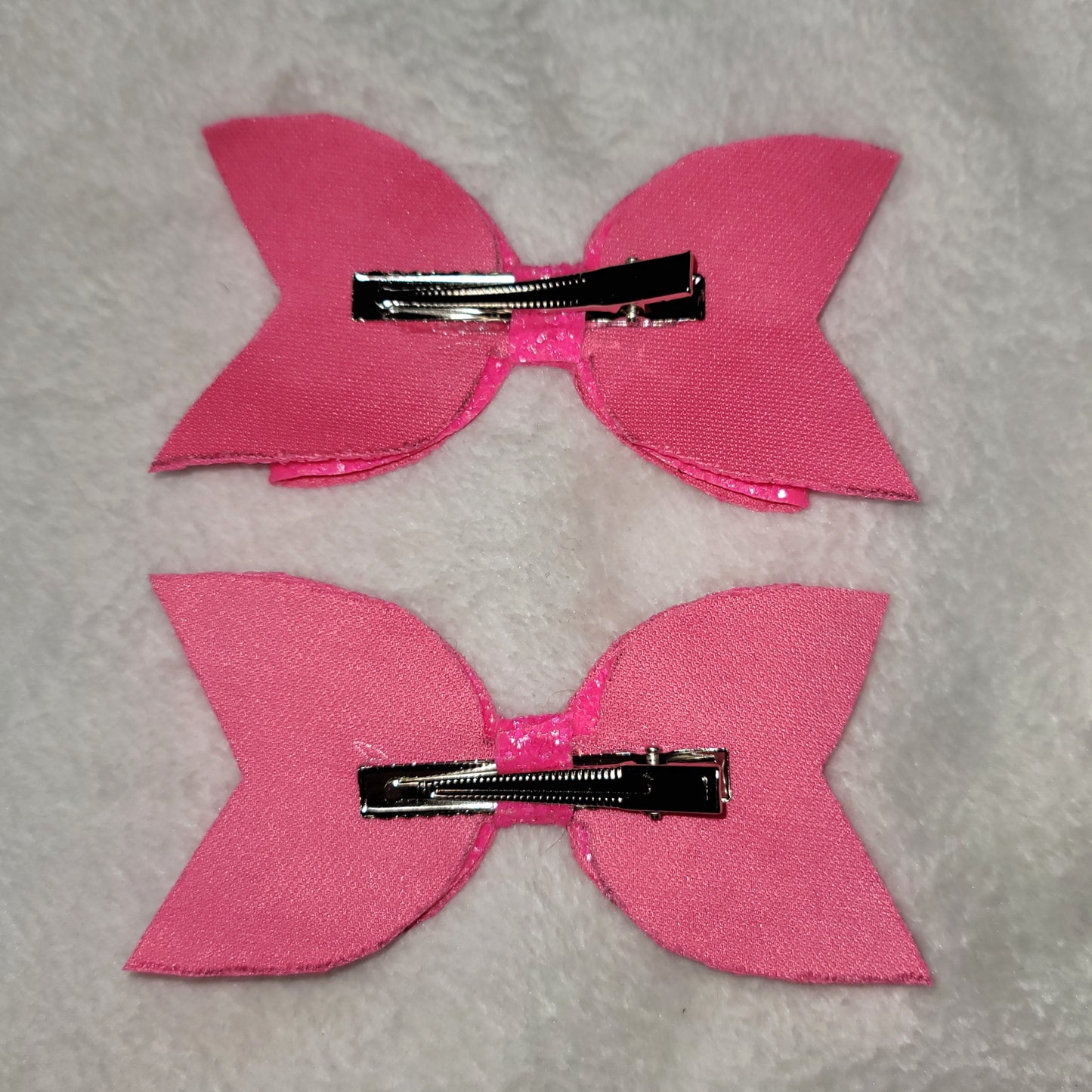 Hot Pink Glitter Bow