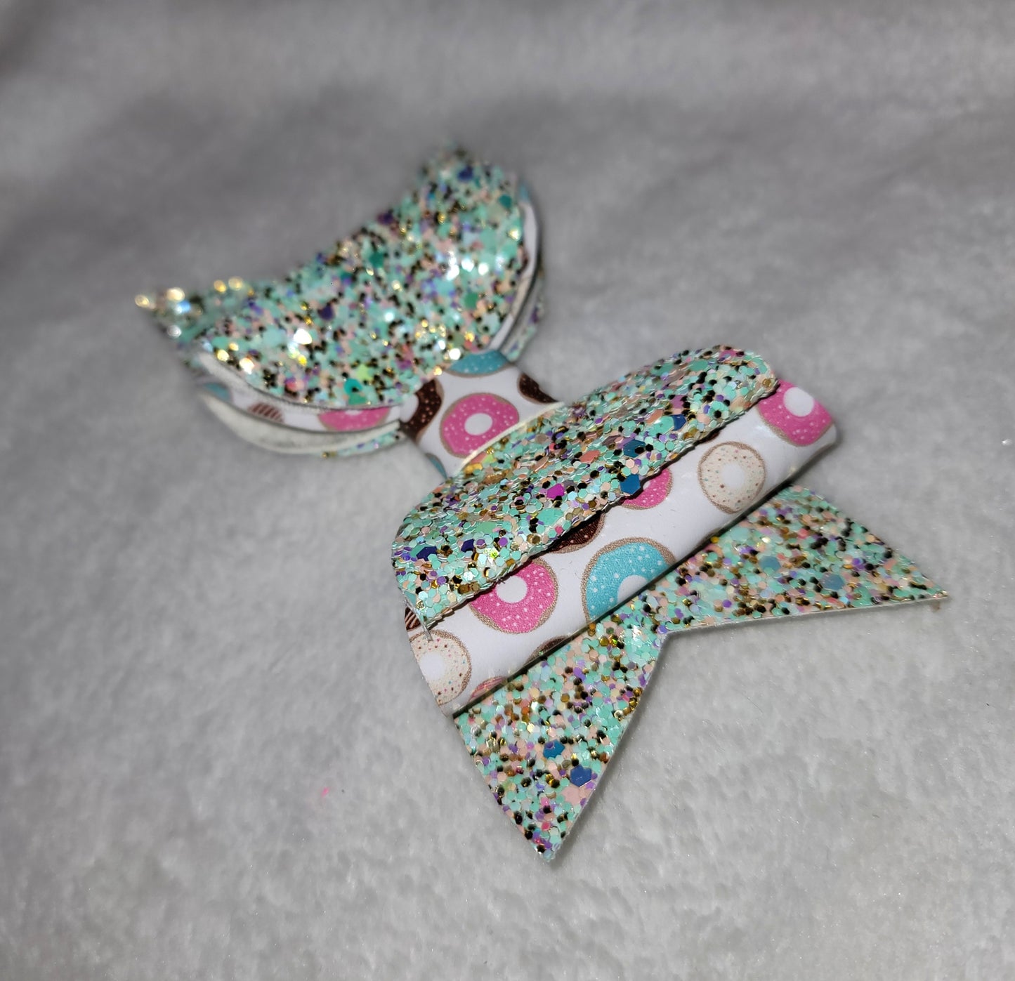 Donuts & Glitter Bow