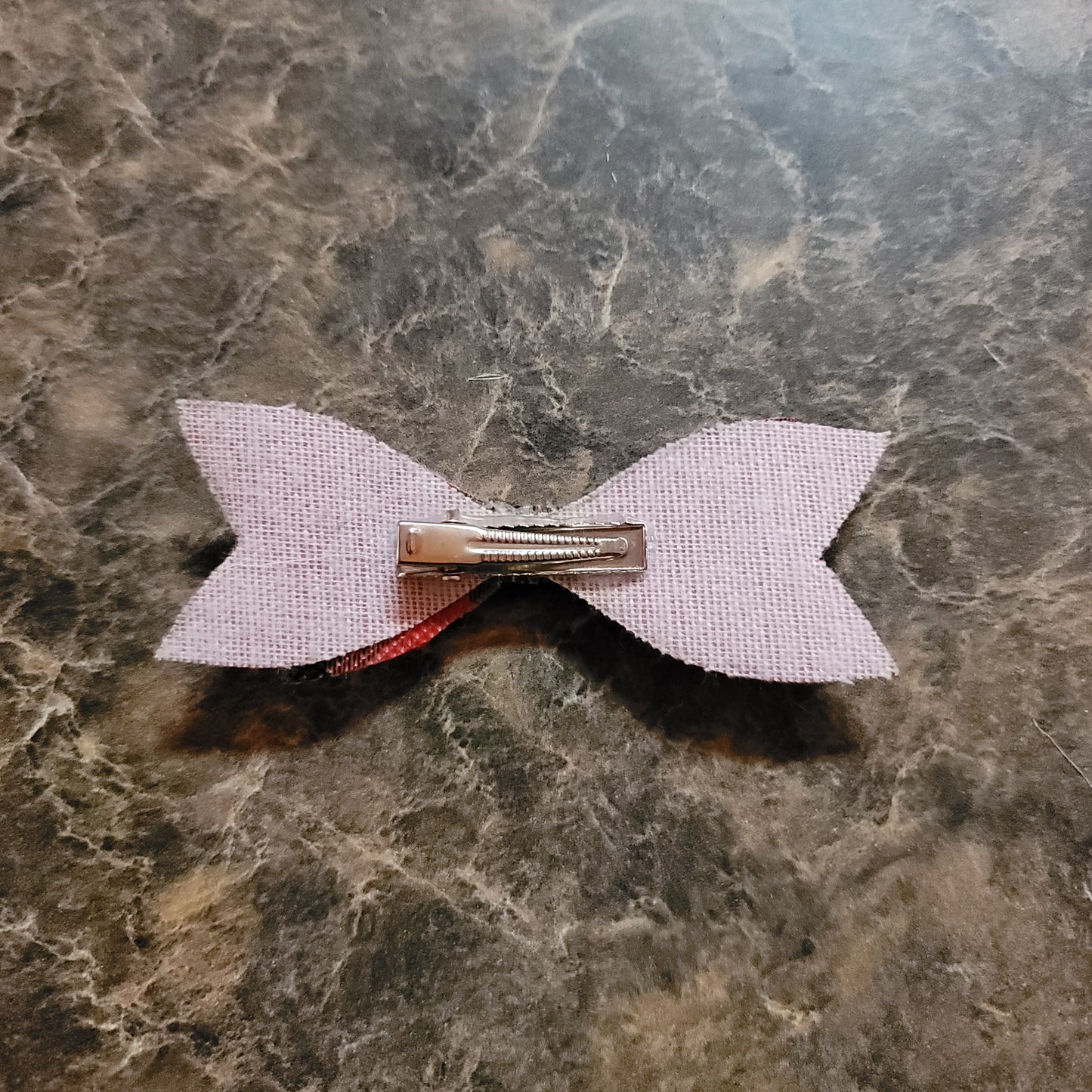 Red Plaid Bow