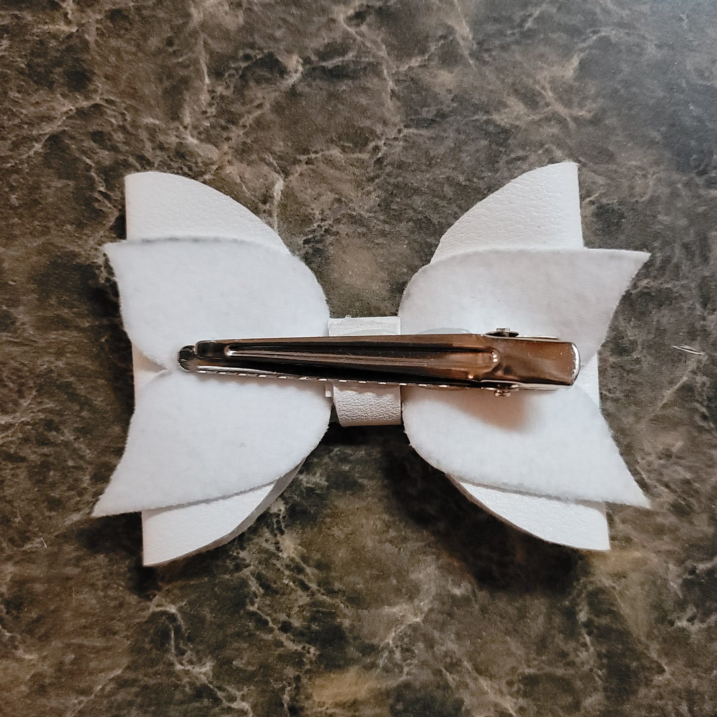 White Soft Bow