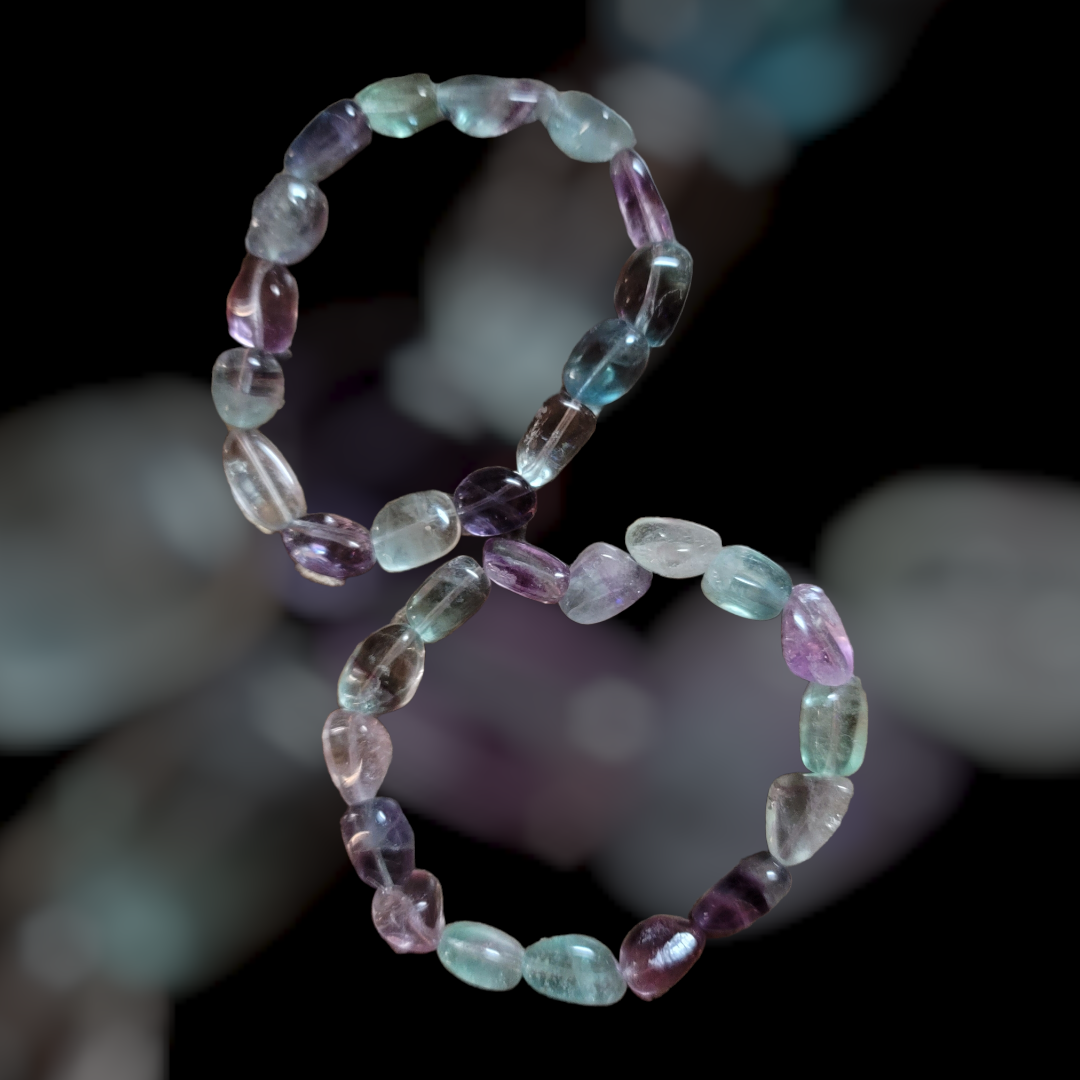 Fluorite Chunky Bracelet