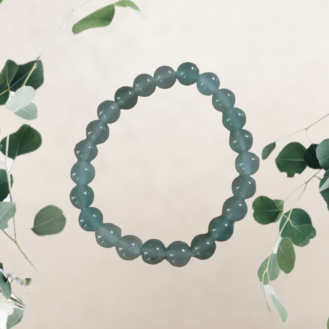 Green Chalcedony Bracelet