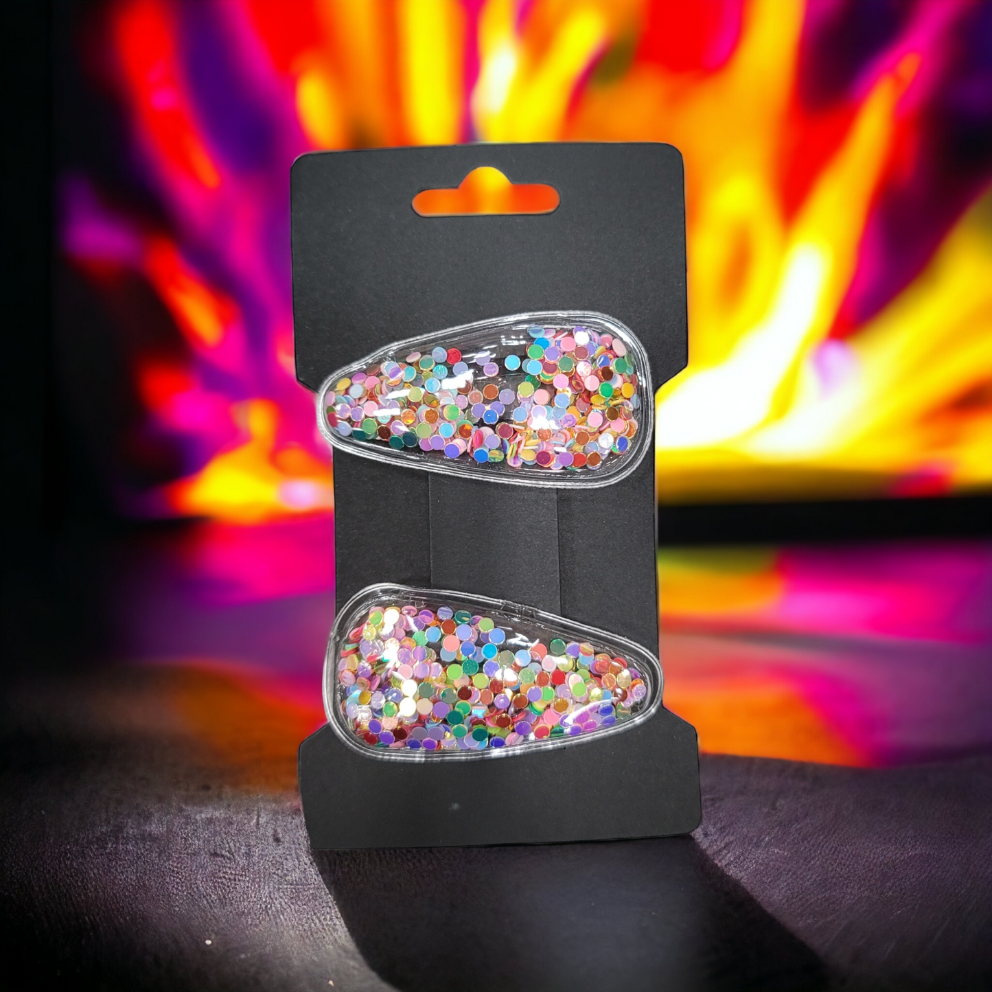 Multicolor Circle Sequin Set