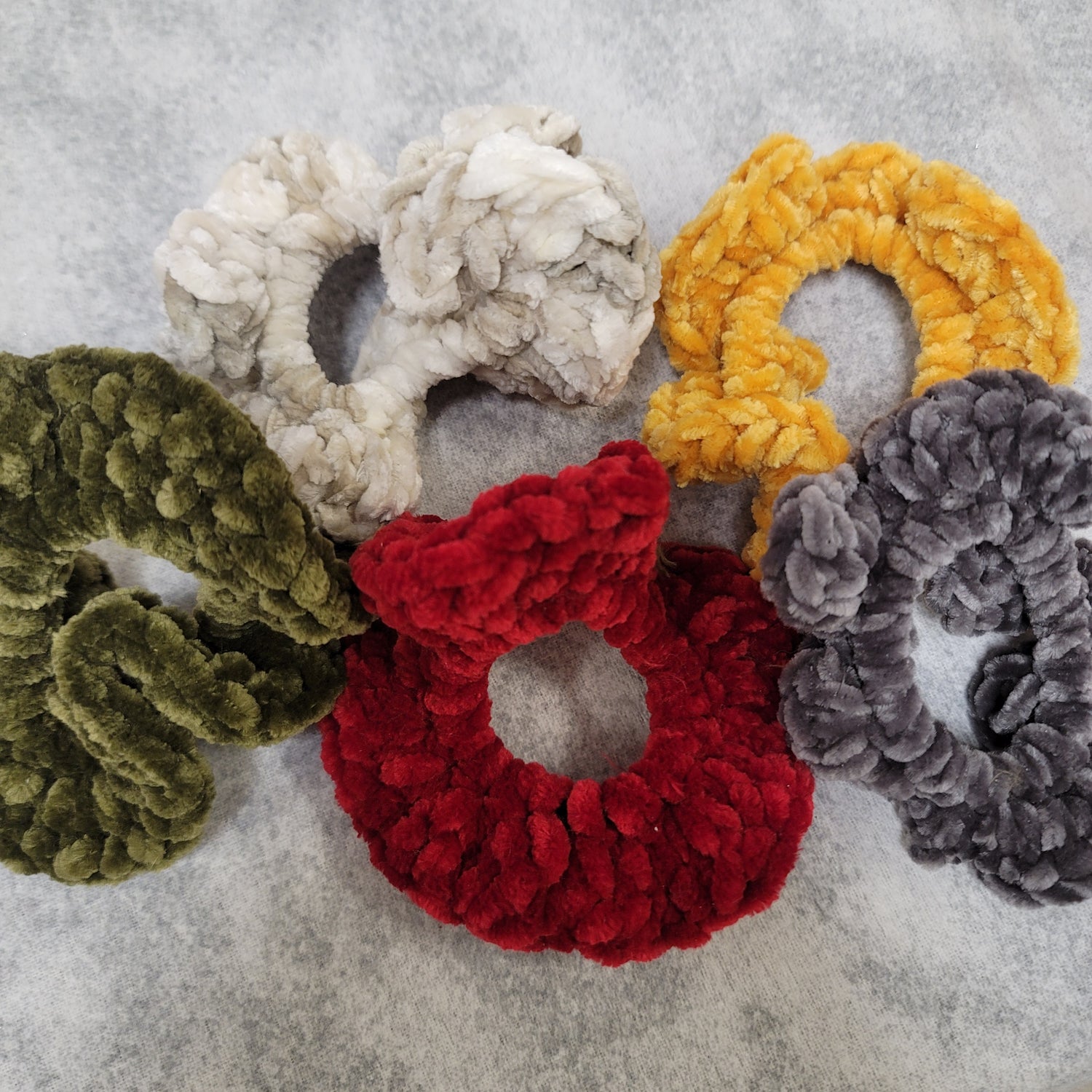 Velvet Scrunchies