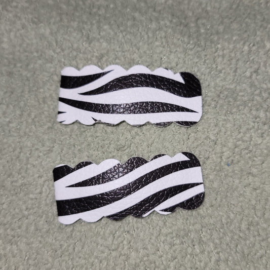 Zebra Snap Clip Set