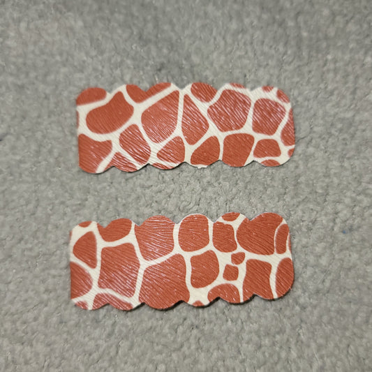 Giraffe Snap Clip Set