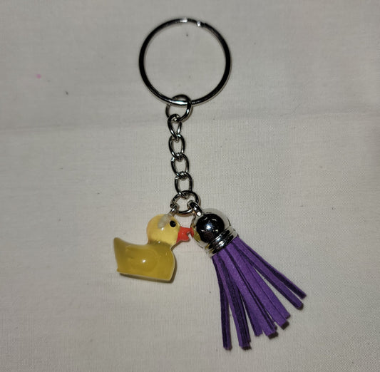 Yellow Duck Keychain