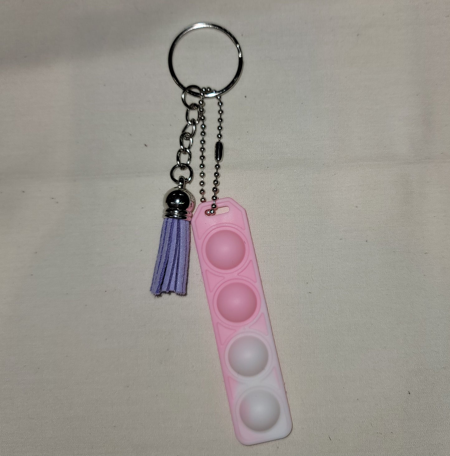 Pink Pop-it Keychain