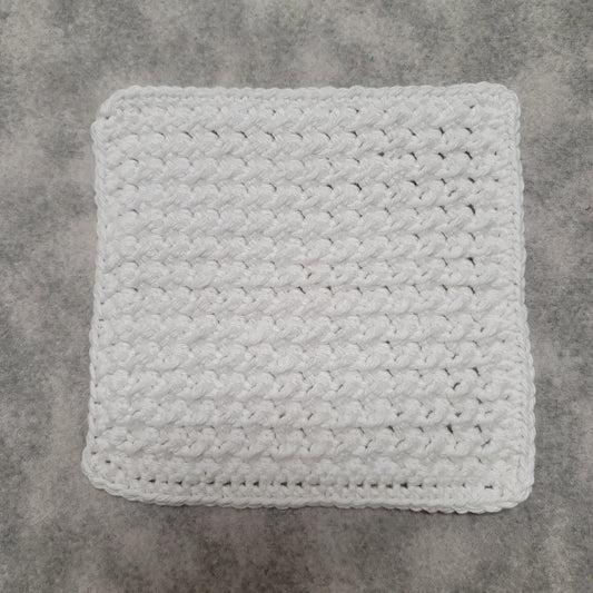 White Open Ocean Dishcloth