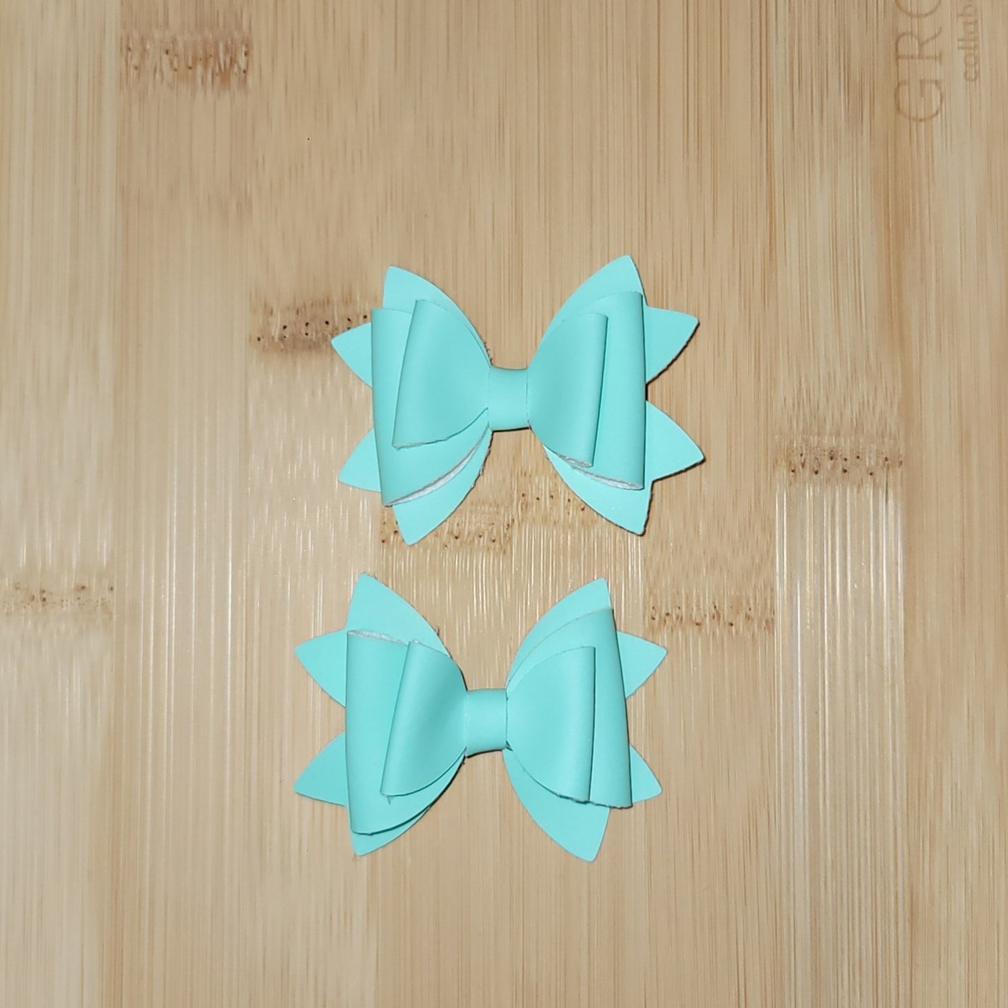 Pastel Blue Lou Lou Bow Set