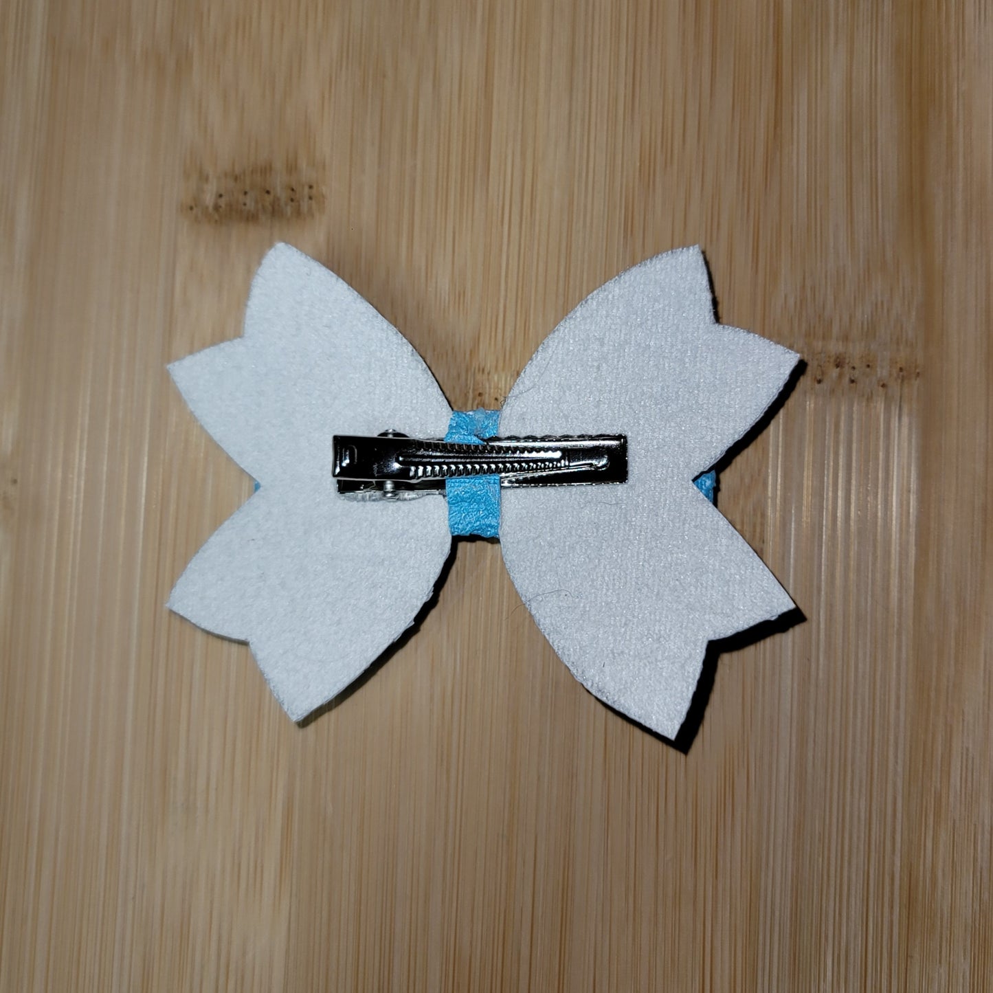 Light Blue Lace Olivia Bow
