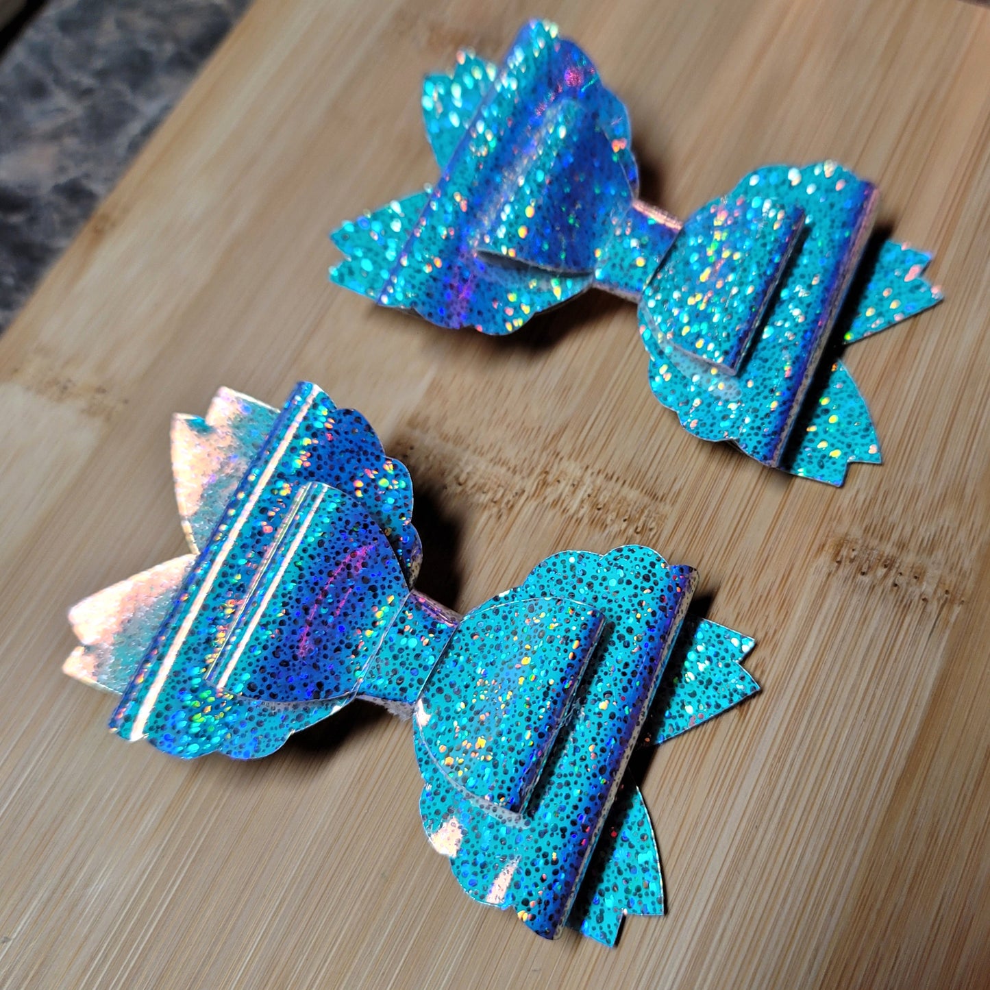 Irridescent Bailey Bow Set