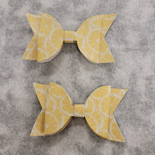 Lemon Large Bow