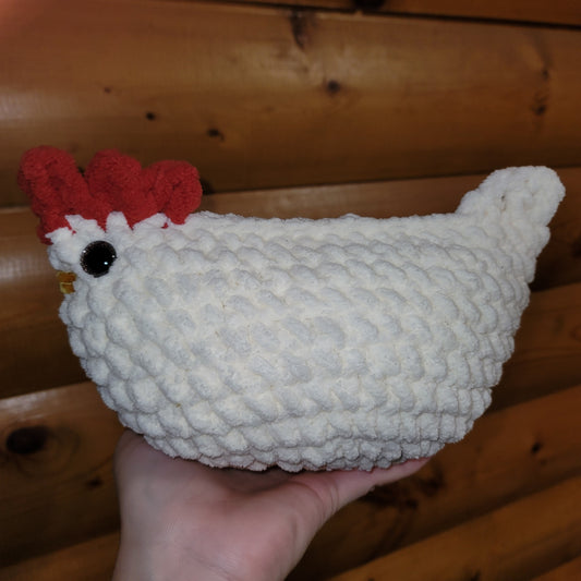 Large Cream Farmhouse Chicken