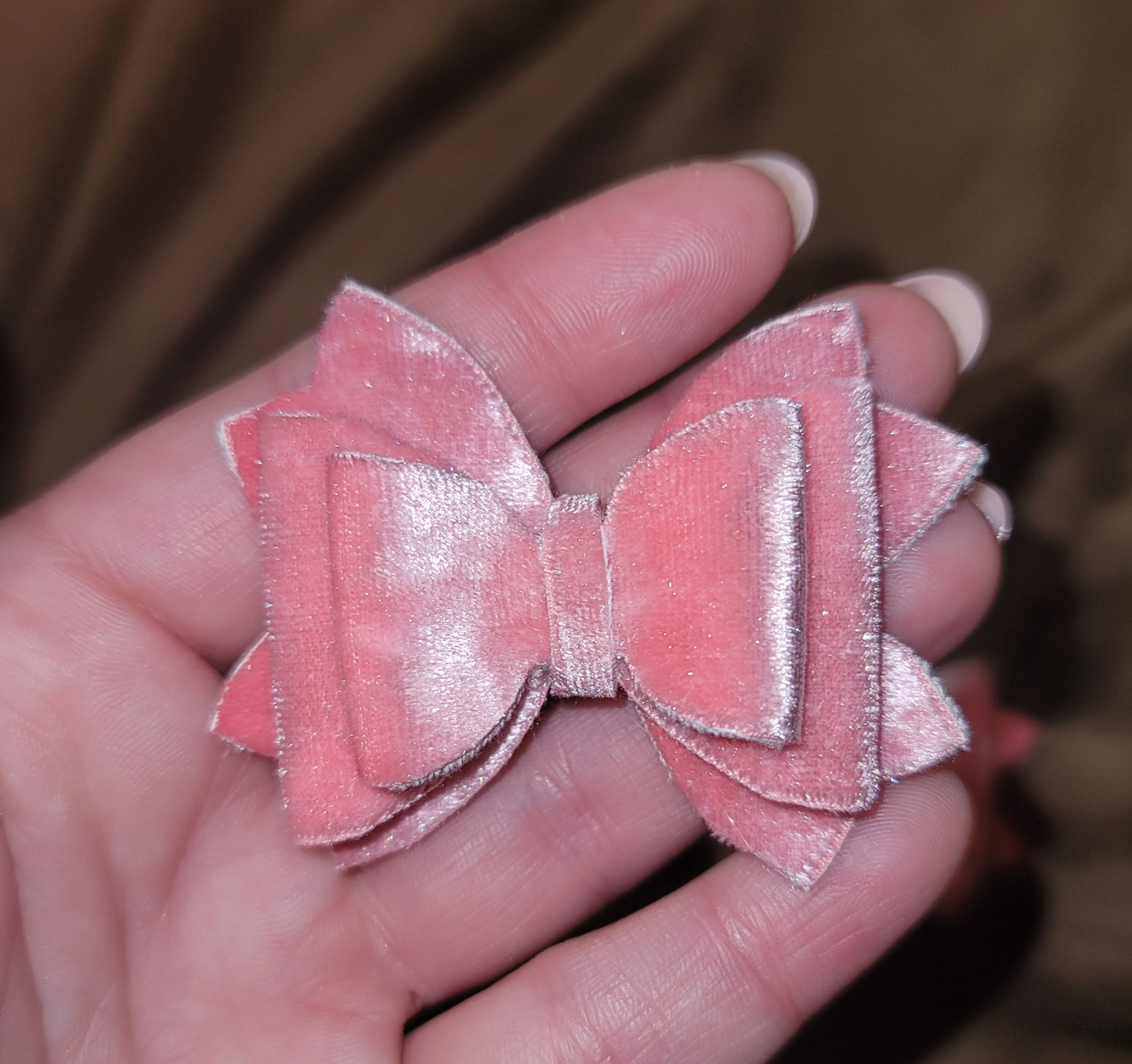 Light Pink Lou Lou Bow Set